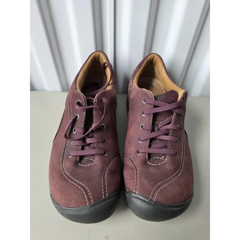 Keen Shoes Womens Size 8.5 Purple Nubuck Lace Up Casual Walking Sneaker Comfort